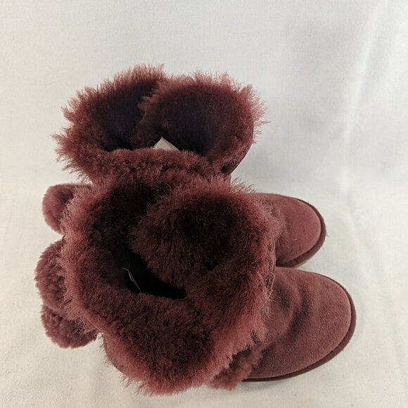 UGG Kids Boots in Burgundy - Picture 6 of 13